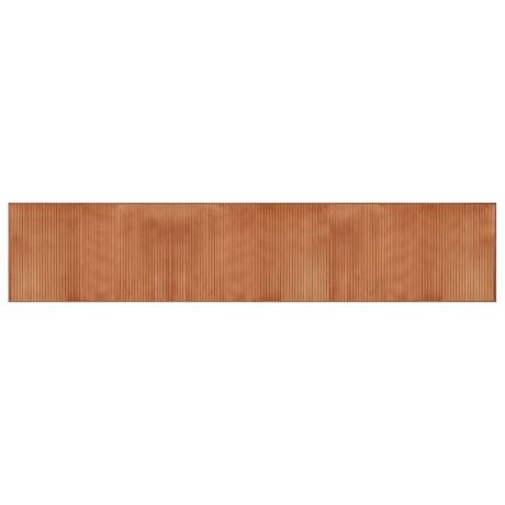 vidaXL Vloerkleed rechthoekig 60x300 cm bamboe bruin afbeelding2 - 1