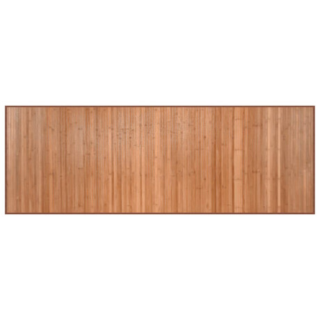 vidaXL Vloerkleed rechthoekig 70x200 cm bamboe naturel afbeelding2 - 1