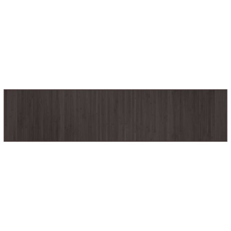 vidaXL Vloerkleed rechthoekig 70x300 cm bamboe donkerbruin afbeelding2 - 1