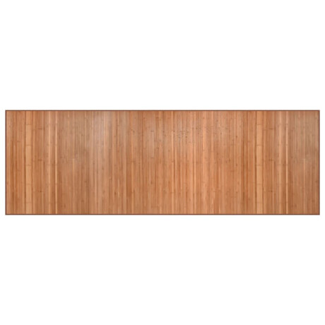 vidaXL Vloerkleed rechthoekig 100x300 cm bamboe naturel afbeelding2 - 1