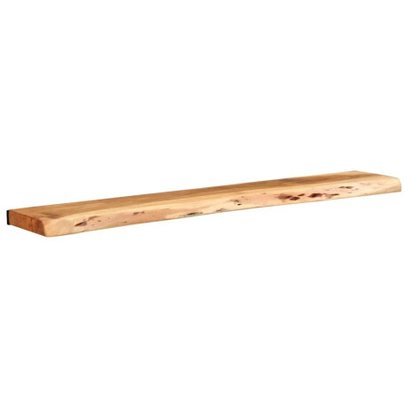 vidaXL Wandschappen 2 st 100x20x3,5 cm massief acaciahout afbeelding2 - 1