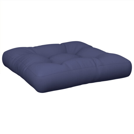 vidaXL Palletkussen 58x58x10 cm oxford stof marineblauw afbeelding2 - 1