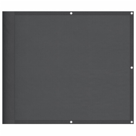 vidaXL Balkonscherm 90x1000 cm 100% oxford polyester antracietkleurig afbeelding2 - 1