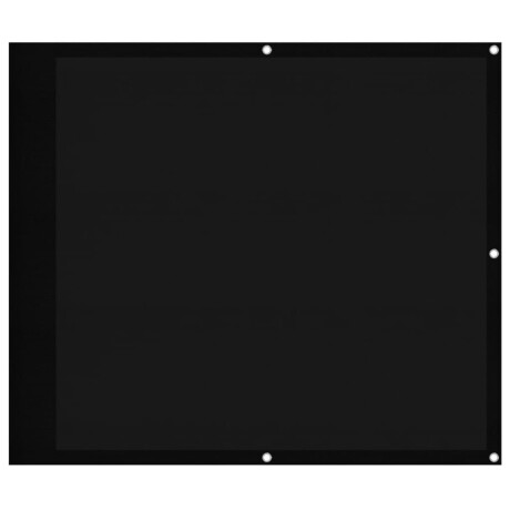 vidaXL Balkonscherm 90x700 cm 100% oxford polyester zwart afbeelding2 - 1