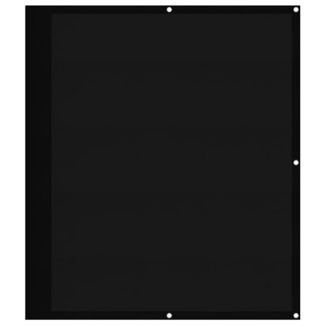 vidaXL Balkonscherm 120x1000 cm 100% oxford polyester zwart afbeelding2 - 1