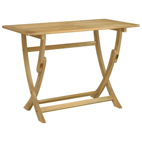 vidaXL Tuintafel inklapbaar 110x55x75 cm massief acaciahout afbeelding2 - 1