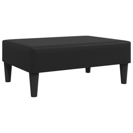 vidaXL Voetenbank 77x55x31 cm kunstleer zwart afbeelding2 - 1