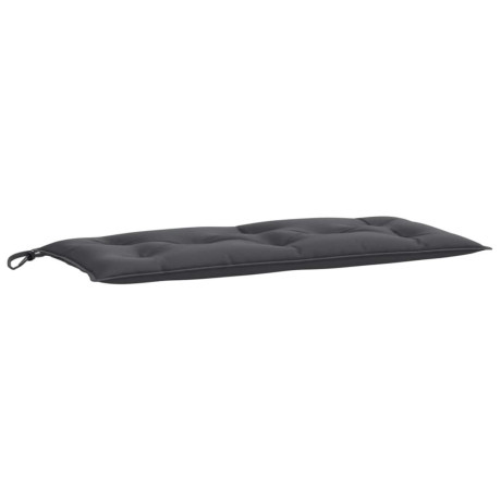 vidaXL Tuinbankkussen 100x50x7 cm stof gemêleerd antracietkleurig afbeelding2 - 1
