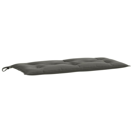 vidaXL Tuinbankkussen 100x50x7 cm stof gemêleerd donkergrijs afbeelding2 - 1