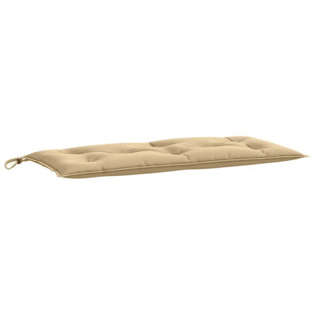 vidaXL Tuinbankkussen 100x50x7 cm stof gemêleerd beige afbeelding2 - 1
