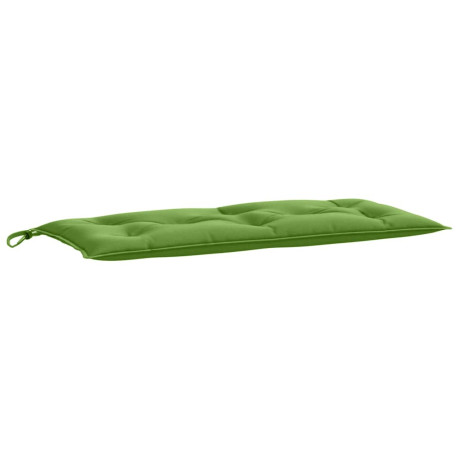 vidaXL Tuinbankkussen 100x50x7 cm stof gemêleerd groen afbeelding2 - 1