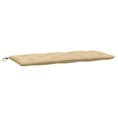 vidaXL Tuinbankkussen 120x50x7 cm stof gemêleerd beige afbeelding2 - 1