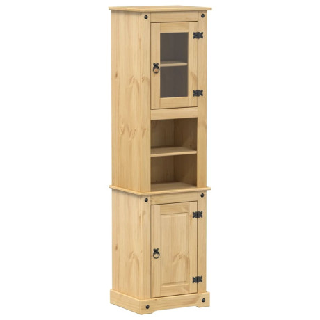 vidaXL Badkamerkast Corona 50x40x185 cm massief grenenhout afbeelding2 - 1
