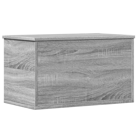 vidaXL Opbergbox 60x35x35 cm bewerkt hout grijs sonoma eikenkleurig afbeelding2 - 1