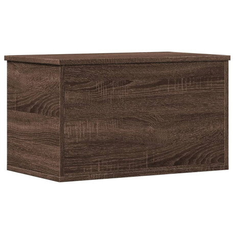 vidaXL Opbergbox 60x35x35 cm bewerkt hout bruin eikenkleurig afbeelding2 - 1