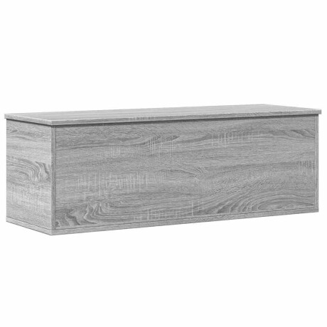 vidaXL Opbergbox 102x35x35 cm bewerkt hout grijs sonoma eikenkleurig afbeelding2 - 1