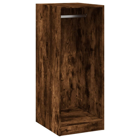 vidaXL Kledingkast 48x41x102 cm bewerkt hout gerookt eikenkleurig afbeelding2 - 1