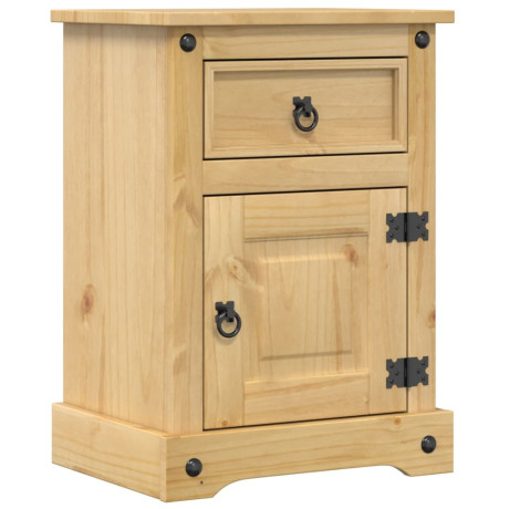 vidaXL Nachtkastje Corona 45x35x64 cm massief grenenhout afbeelding2 - 1
