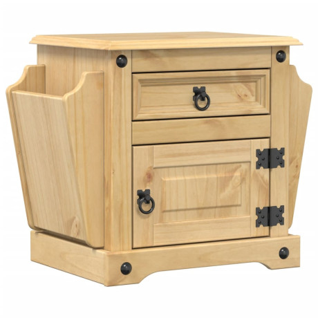 vidaXL Nachtkastje Corona 45x35x47,5 cm massief grenenhout afbeelding2 - 1