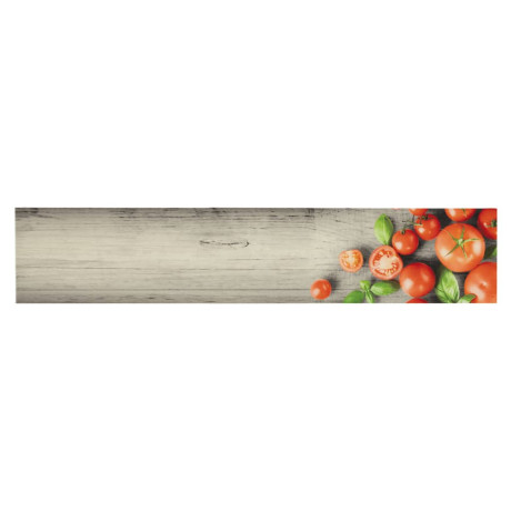 vidaXL Keukenmat wasbaar tomatenprint 60x300 cm fluweel afbeelding2 - 1