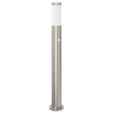 vidaXL Bolderverlichting met sensor 80 cm RVS IP44 afbeelding2 - 1