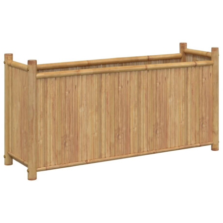vidaXL Plantenbak 100x30x50 cm bamboe afbeelding2 - 1