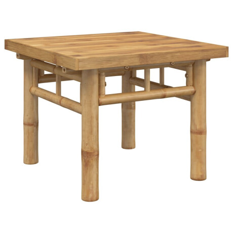 vidaXL Salontafel 45x45x35 cm bamboe afbeelding2 - 1