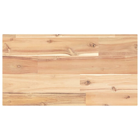 vidaXL Wandschap zwevend 60x20x2 cm onbehandeld massief acaciahout afbeelding2 - 1
