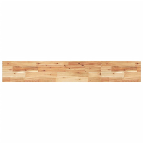 vidaXL Wandschap zwevend olieafwerking 160x20x2 cm massief acaciahout afbeelding2 - 1