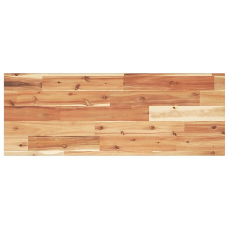 vidaXL Wandschap zwevend olieafwerking 80x30x2 cm massief acaciahout afbeelding2 - 1