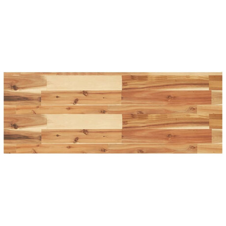 vidaXL Wandschap zwevend olieafwerking 100x30x4 cm massief acaciahout afbeelding2 - 1