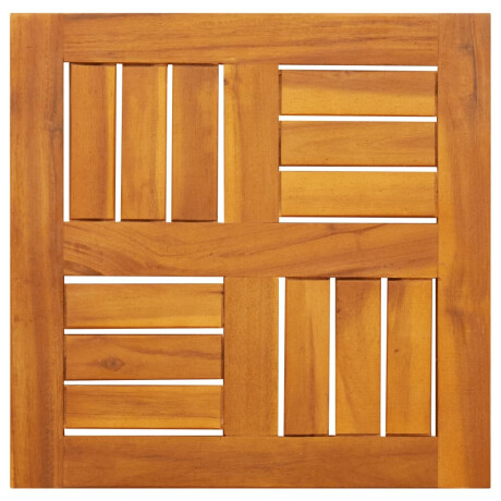 vidaXL Tafelblad vierkant 40x40x2 cm massief acaciahout afbeelding2 - 1