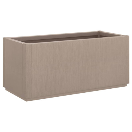 vidaXL Plantenbak 80x36x35 cm polypropeen lichtbruin afbeelding2 - 1