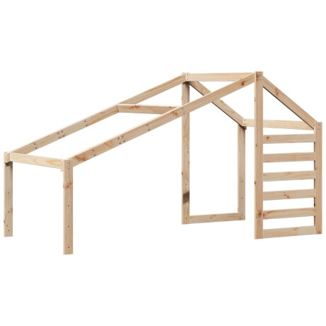 vidaXL Kinderbedhuisje 188x82x113 cm massief grenenhout afbeelding2 - 1