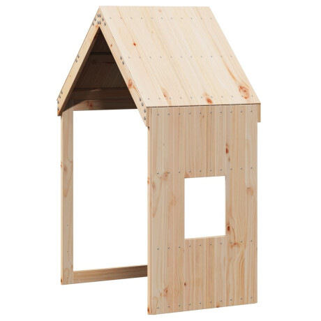 vidaXL Kinderbedhuisje 60x99x139,5 cm massief grenenhout afbeelding2 - 1