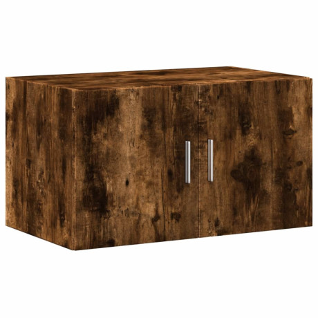 vidaXL Wandkast 70x42,5x40 cm bewerkt hout gerookt eikenkleurig afbeelding2 - 1