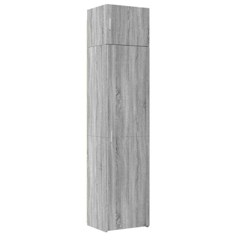 vidaXL Opbergkast smal 50x42,5x225 cm bewerkt hout grijs sonoma eiken afbeelding2 - 1
