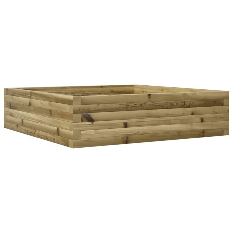 vidaXL Plantenbak 90x90x23 cm geïmpregneerd grenenhout afbeelding2 - 1
