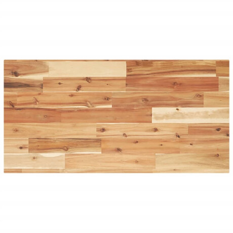 vidaXL Tafelblad rechthoekig 100x40x2 cm massief acaciahout afbeelding2 - 1