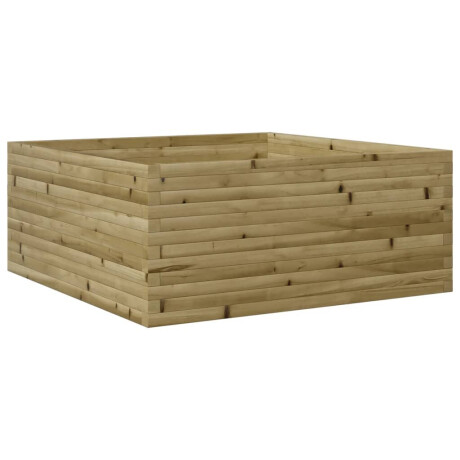 vidaXL Plantenbak 110x110x46 cm geïmpregneerd grenenhout afbeelding2 - 1