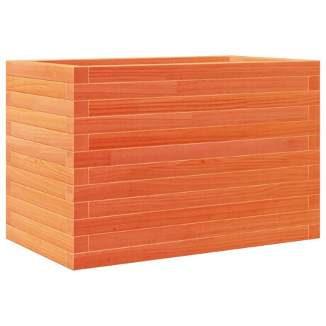 vidaXL Plantenbak 70x40x46 cm massief grenenhout wasbruin afbeelding2 - 1