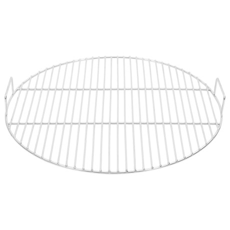 vidaXL Barbecuerooster met handgrepen rond Ø54 cm 304 roestvrij staal afbeelding2 - 1