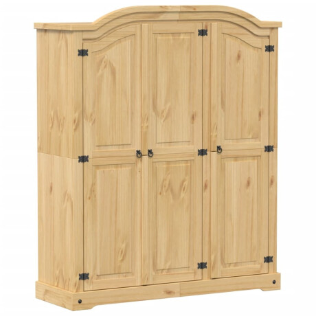 vidaXL Kledingkast Corona 151,5x52x186 cm massief grenenhout afbeelding2 - 1