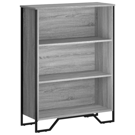 vidaXL Boekenkast 80x31x106 cm bewerkt hout grijs sonoma eikenkleurig afbeelding2 - 1