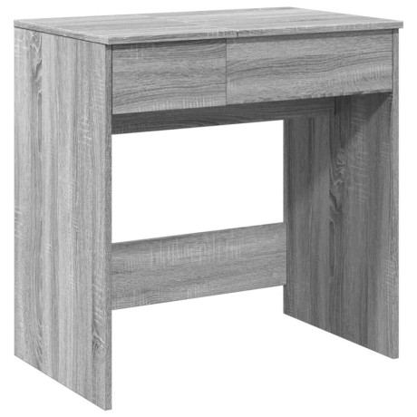 vidaXL Kaptafel met spiegel 73x46,5x120 cm grijs sonoma afbeelding2 - 1