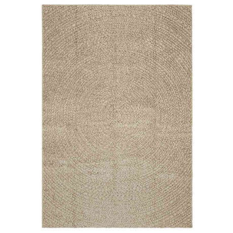 vidaXL Vloerkleed ZIZUR beige binnen en buiten 140x200 cm jute look afbeelding2 - 1