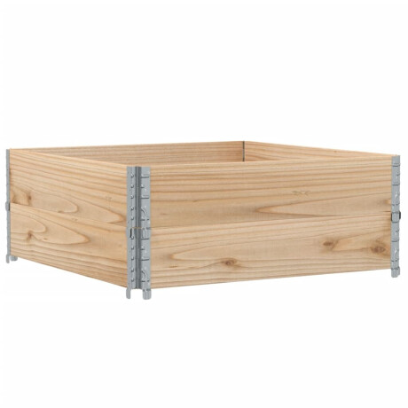 vidaXL Plantenbak 100x100 cm massief grenenhout afbeelding2 - 1