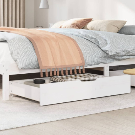 vidaXL Bedlades 2 st 95x55x17 cm massief grenenhout afbeelding2 - 1