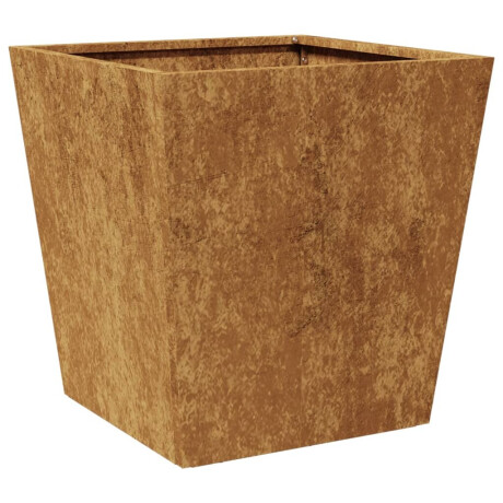 vidaXL Plantenbak 40x40x40 cm weervast staal afbeelding2 - 1