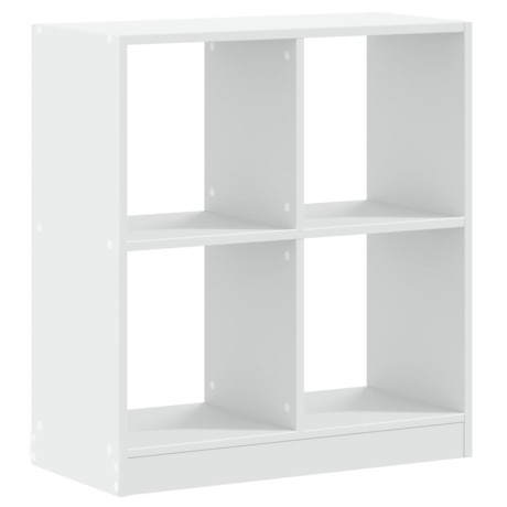 vidaXL Boekenkast 68,5x32x75 cm bewerkt hout wit afbeelding2 - 1